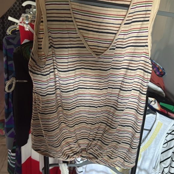 Anthro Gatineau Knotted Tank Top - Picture 5 of 5